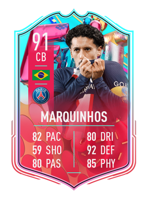 Marquinhos EA SPORTS FC - EA FC FUT Ratings, Prices, and Cards - FUT.GG