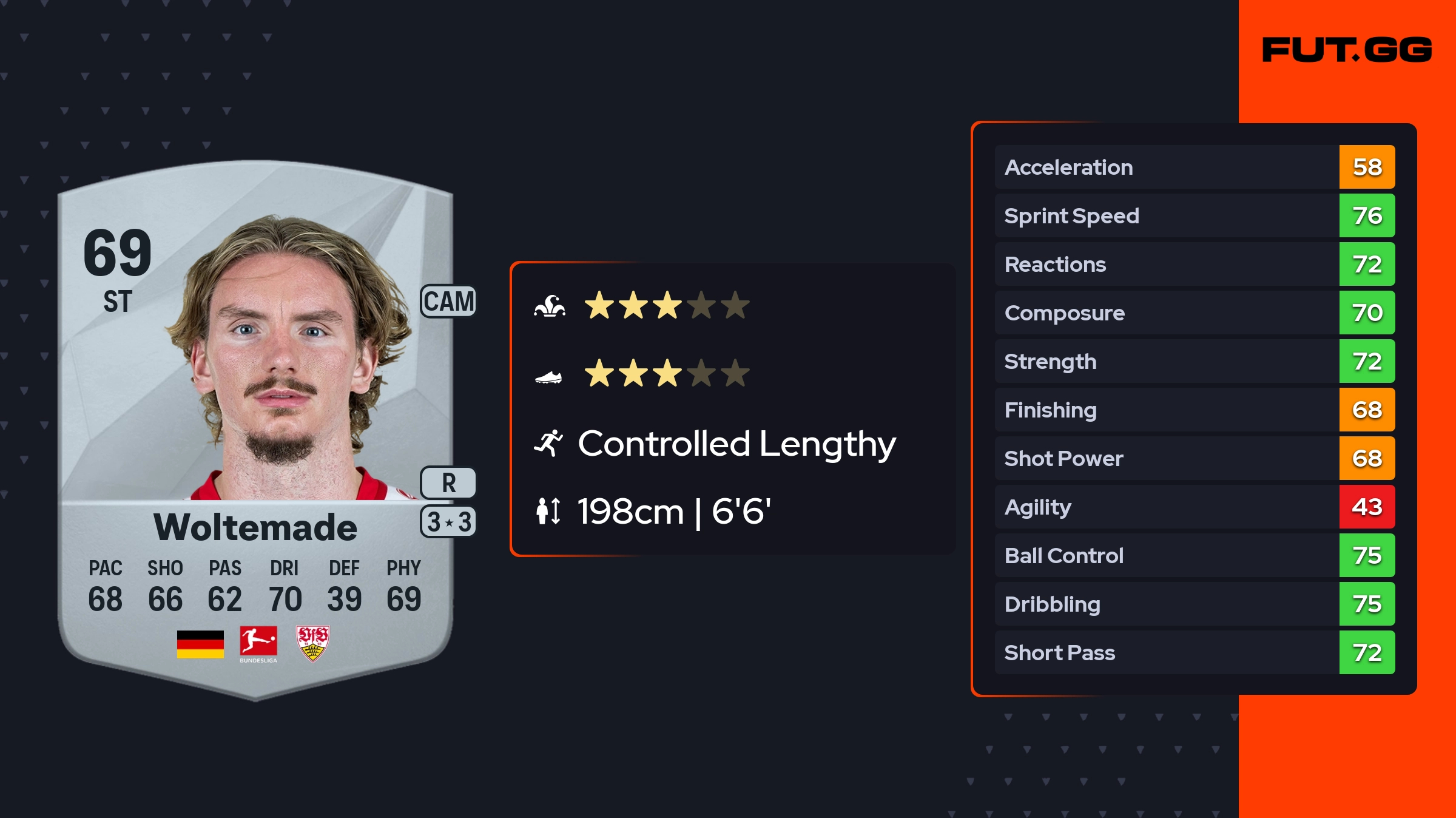 Nick Woltemade EA FC 26 Ratings Prices And Cards FUT GG Nick Woltemade EA FC 26 Ratings Prices And Cards FUT GG