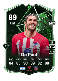 Rodrigo De Paul EA FC 26 Ratings, Prices, and Cards - FUT.GG