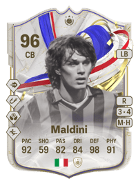 Paolo Maldini EA FC 26 Ratings, Prices, and Cards - FUT.GG