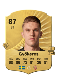 Viktor Gyökeres EA FC 26 Ratings, Prices, and Cards - FUT.GG