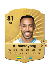 Aubameyang 81