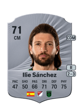 Ilie Sánchez 71