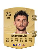 Stevanović 75