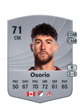 Jonathan Osorio 71