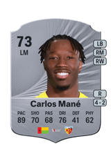 Carlos Mané 73