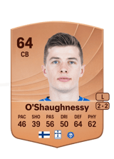 O'Shaughnessy 64