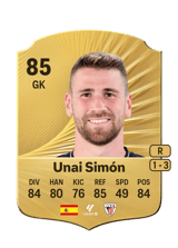 Unai Simón 85
