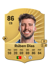 Rúben Dias 86