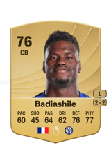 Badiashile 76