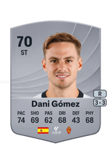 Dani Gómez 70