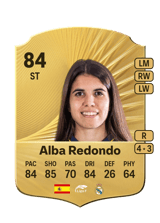 Alba Redondo 84