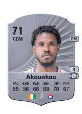 Paul Akouokou 71