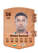 Abdul Samad 56