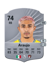 Julian Araujo 74