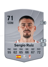 Sergio Ruiz 71