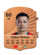 Yeljan Shinar 60