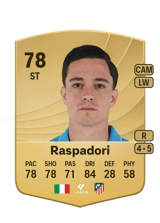 Raspadori 78
