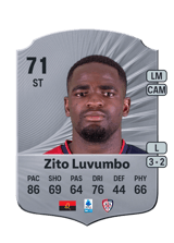 Zito Luvumbo 71