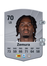 Jordan Zemura 70