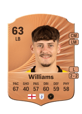 Dylan Williams 63