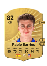 Pablo Barrios 82