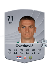 Cvetković 71