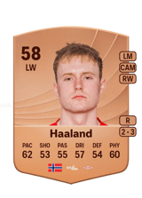 Haaland 58