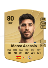 Marco Asensio 80