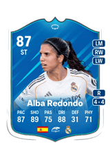 Alba Redondo 87