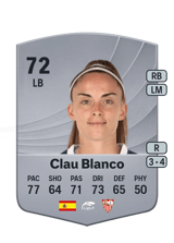 Clau Blanco 72