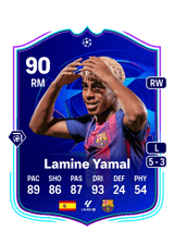 Lamine Yamal 90