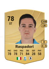 Raspadori 78