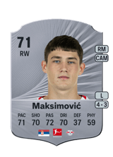 Maksimović 71