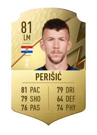 Ivan Perišić Rare 81 OVR