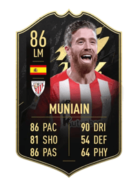 Muniain Team of the Week 86 OVR
