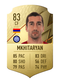 Henrikh Mkhitaryan Rare 83 OVR
