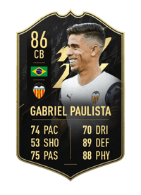Gabriel Paulista Team of the Week 86 OVR