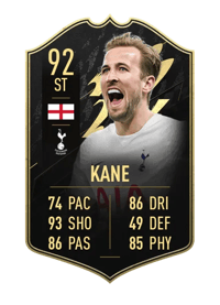 Harry Kane Team of the Week 92 OVR