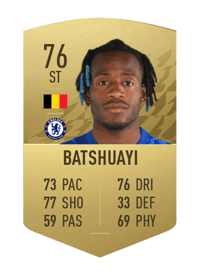 Michy Batshuayi Common 76 OVR
