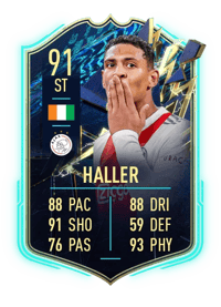 Sébastien Haller Team of the Season 91 OVR
