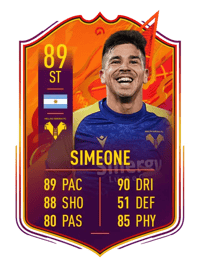 Giovanni Simeone HEADLINERS 89 OVR