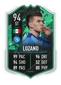 Hirving Lozano SHAPESHIFTERS 94 OVR