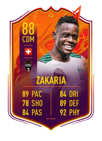 Denis Zakaria HEADLINERS STREAK 88 OVR