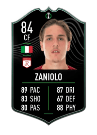 Nicolò Zaniolo UECL MOTM 84 OVR