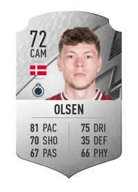 Andreas Skov Olsen Rare 72 OVR
