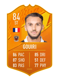 Amine Gouiri Domestic Man of the Match 84 OVR