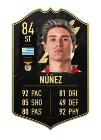Darwin Núñez Team of the Week 84 OVR