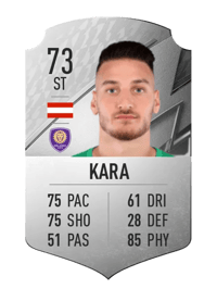 Ercan Kara Rare 73 OVR