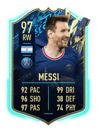 Lionel Messi Team of the Season 97 OVR